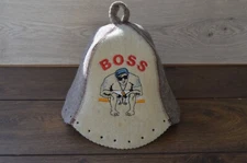 Sauna hat wool BOSS Saunahüte Sauna Felt bath accessories spa gift accessories