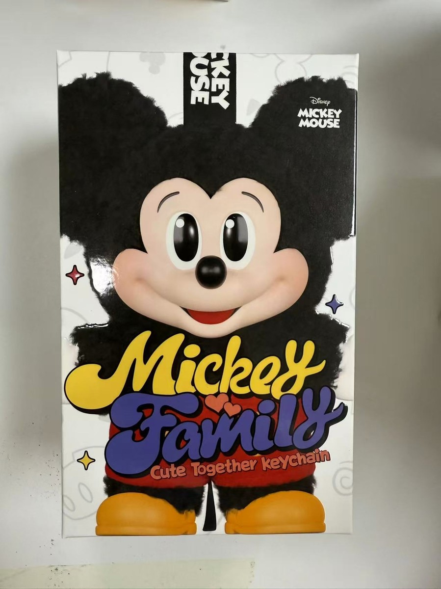 NEW POP MART Mickey Family Cute Together Keychain Series