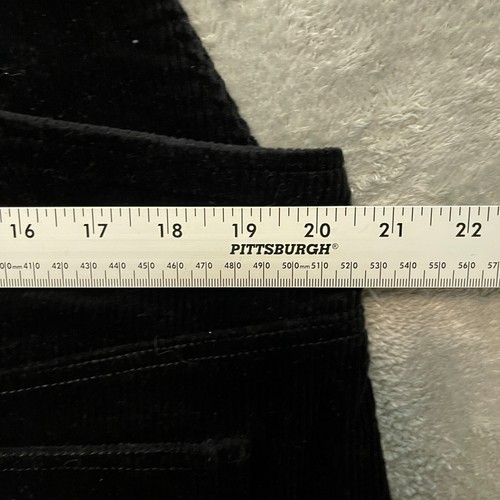 Arizona Women Classic Grunge Dark Academia Corduroy Overall Mini Dress XL Black - Picture 8 of 11
