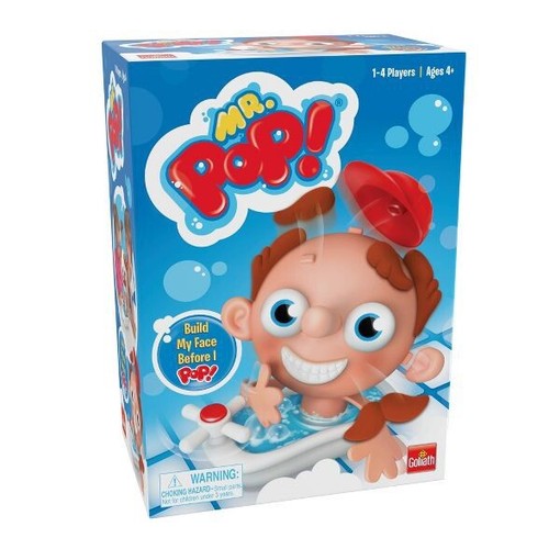 Goliath Mr. Pop! Game New Build My Face Before I Pop Ages 4+ - Picture 3 of 5