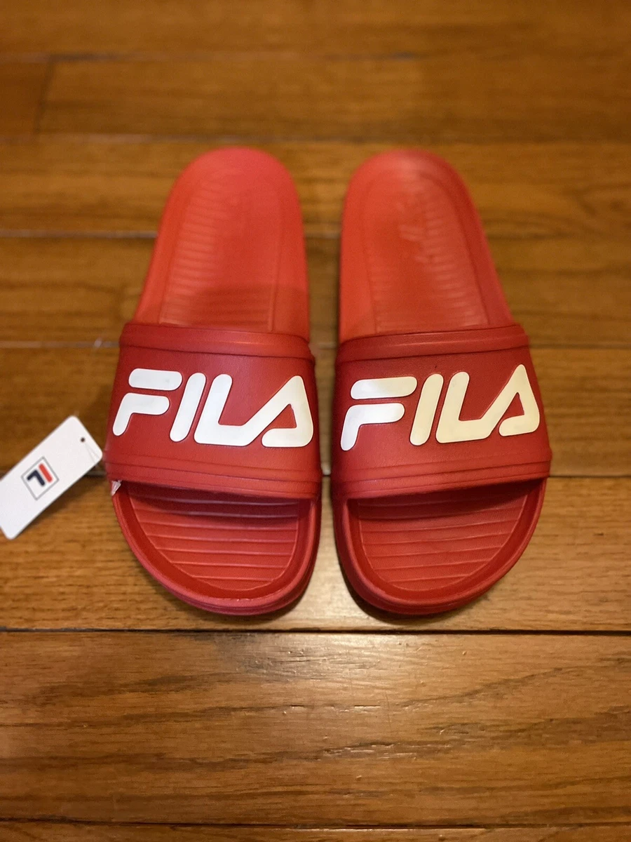 Fila men's slip on sandal deals