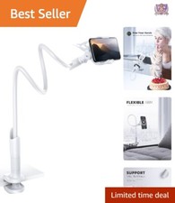 Sturdy Gooseneck Phone Holder for 4-7'' Smartphones - Adjustable Desk Mount