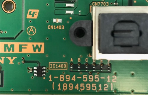 Servicio de reparación Sony XBR-49X830C A2072598A 1-894-595-11 1-894-595-12 A2072598B - Imagen 3 de 5