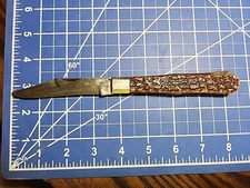 Antique Fox Cutlery Co Swing Guard Folding Lockback Pocket Knife!