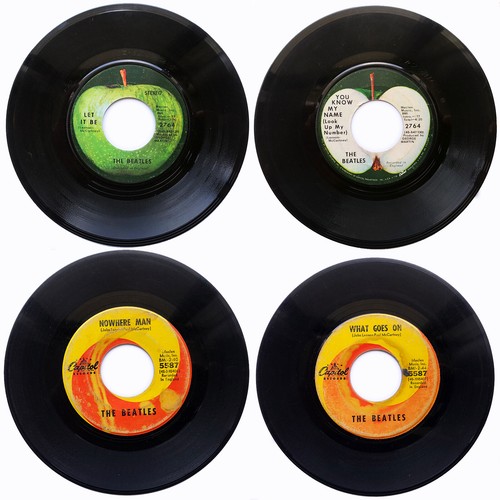 14 BEATLES 45RPM LOT! Original 1960's Capitol Apple Tollie LENNON HARRISON STARR - Picture 4 of 7