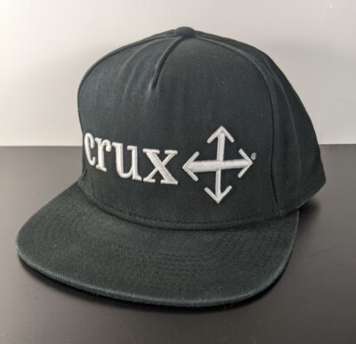 Crux Fermentation Project Bend Oregon Black Snapback Hat