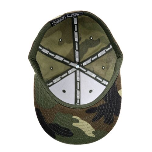 Premium einfarbig sitzende Baseballkappe Mütze leer einfach flache Rechnung 9 Größen Trucker II - Bild 81 von 82