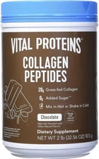 Vital Proteins Collagen Peptides Chocolate 2 Lb (32 Oz) Best By 10/2026
