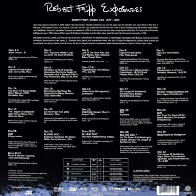 ROBERT FRIPP EXPOSURE: FOURTH EDITION NEW CD 633367197924| eBay