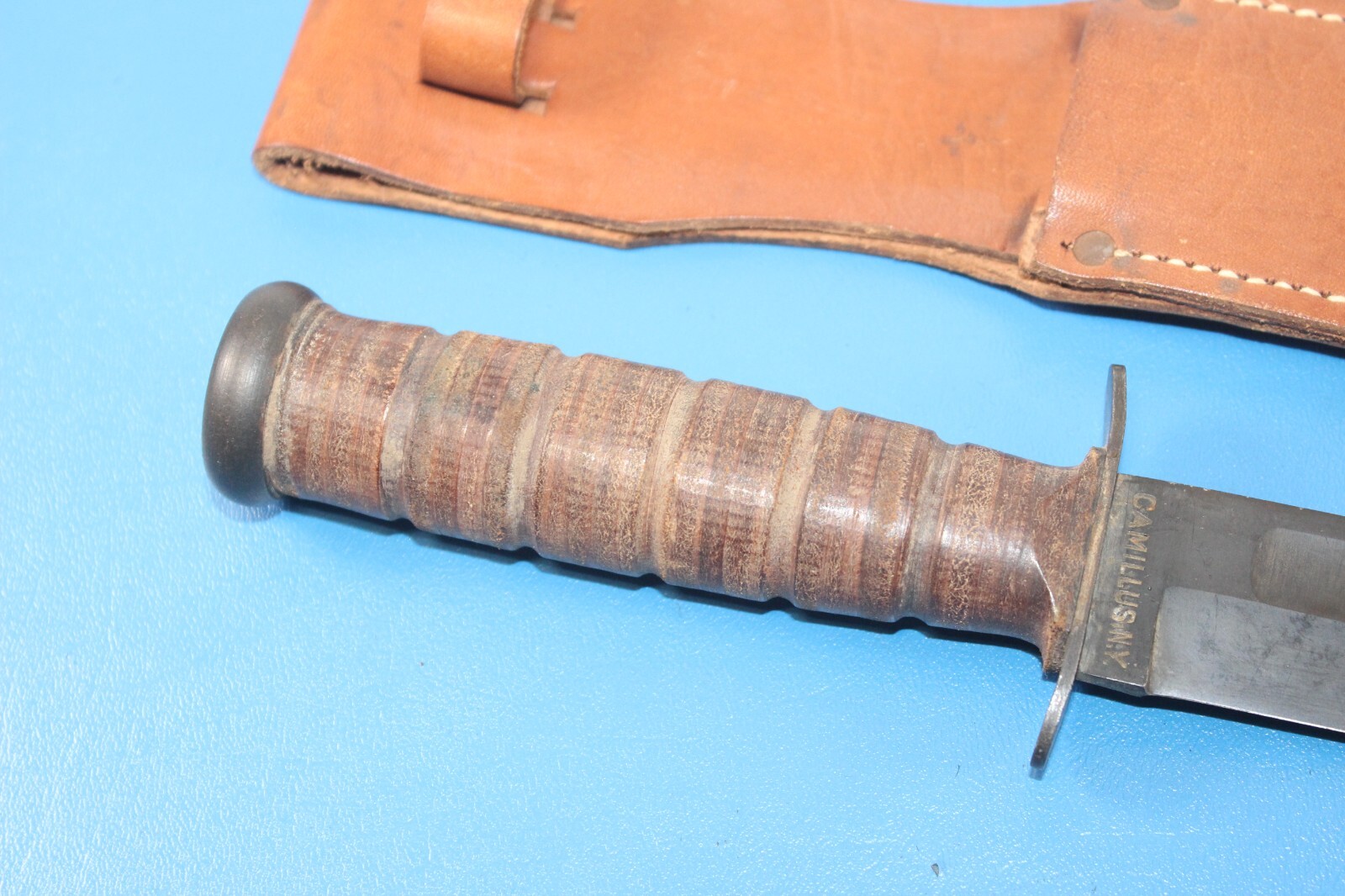 WWII Original Early U.S.N. Mk II Camillus Screw Pommel 2nd Variation eBay