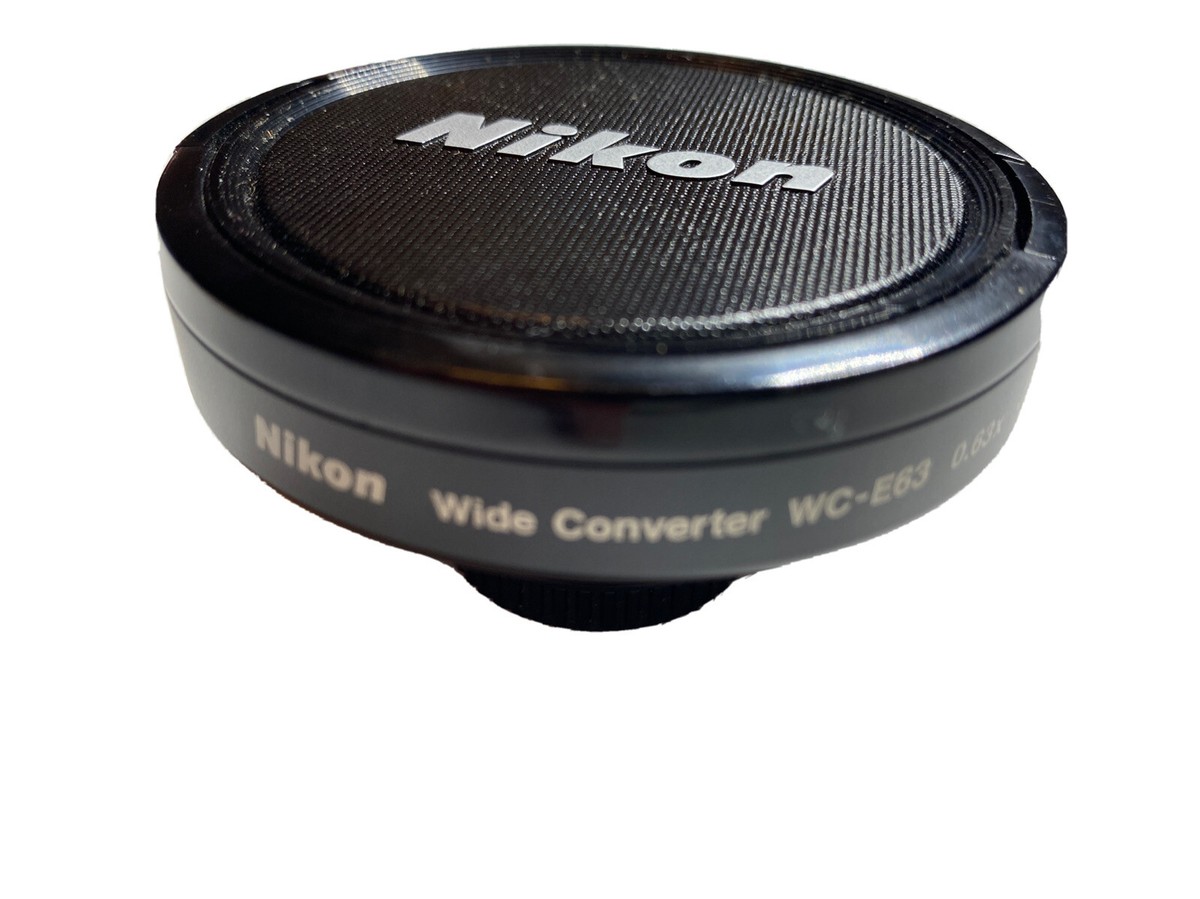 Convertisseur Grand Angle 0.63x Pour Appareils Photo Nikon Coolpix Nikon Wc E63 E53dcad