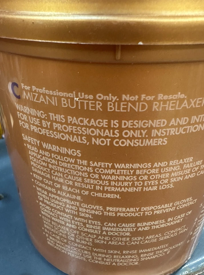Mezcla de mantequilla Mizani relajante curso/resistente-30 oz Foto 2 de 3