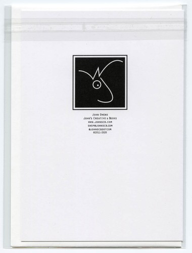 "American Donut," Artist Designed, printed greeting card, inside blank, 2020 - Bild 2 von 3