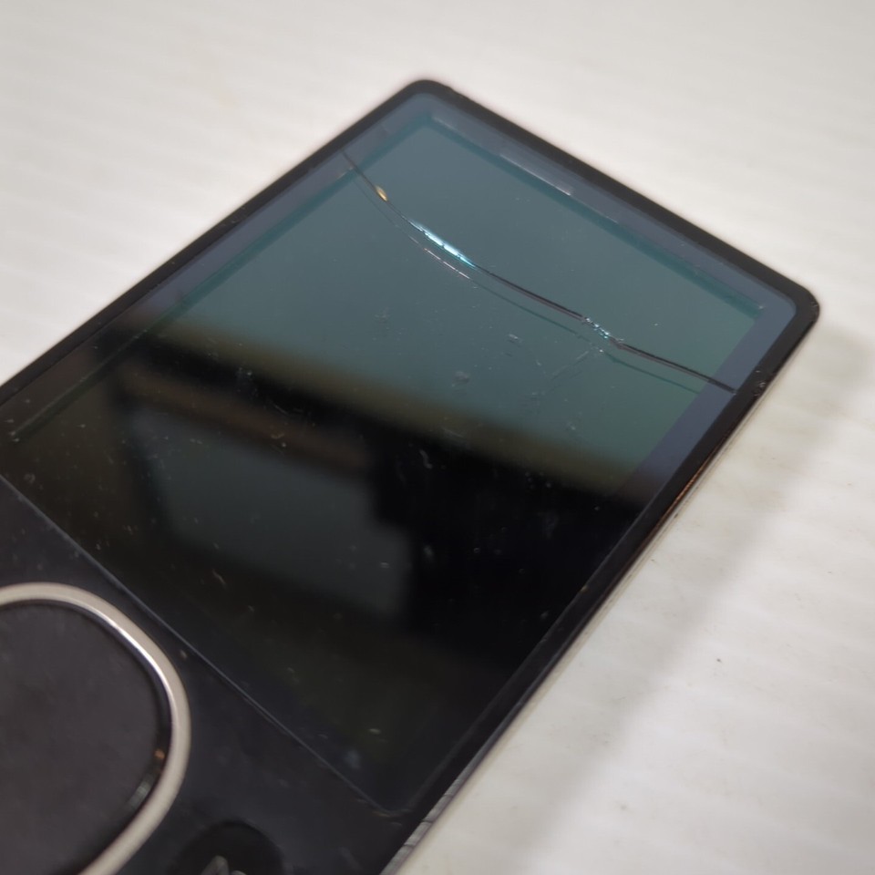 Microsoft Zune 1126 80GB MP3 Player Black. Parts or Repair eBay