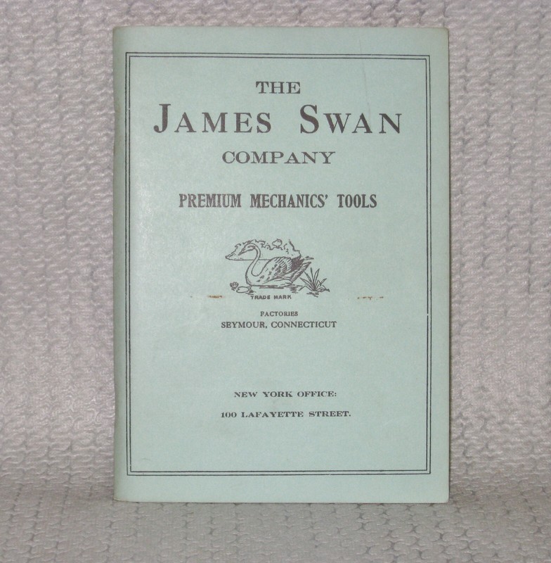(1289)  Reprint of 1911 "The James Swan Company" Catalog
