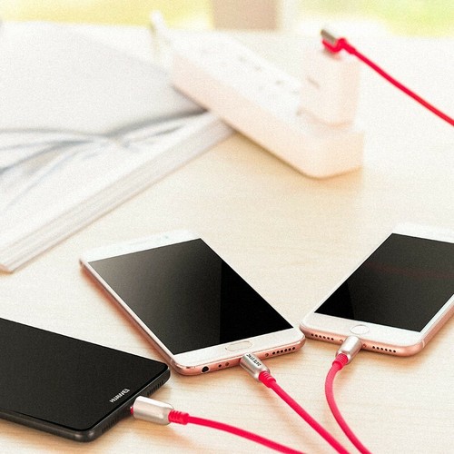 3 in 1 FAST Charging Type C Micro USB Apple Cable Cord for Samsung iPhone 4f - Picture 3 of 6
