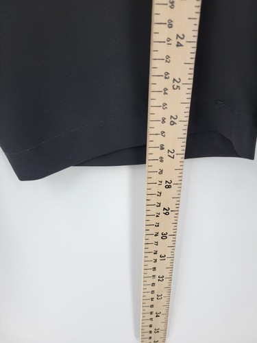 Chicos Pants Womens Large 2.5 Black Flat Front Cargo Pocket Casual Trousers - Picture 7 of 8
