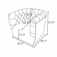 Rose Mid Century Modern Comfy Dark Yellow Velvet Swivel Accent Chair