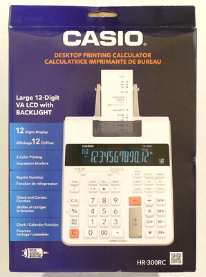 Casio Desktop Printing Calculator