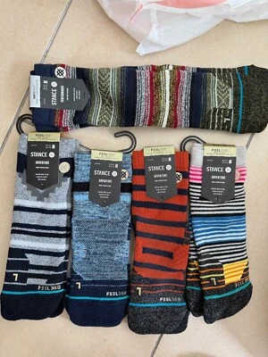 Stance Merino blend hiking and boot socks Medium
