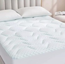 UpNap Didy | Topper in Memory Foam a 9 zone | Coprimaterasso Anallergico | Alto 5, 7 e 10 cm | Sfoderabile con Zip | Lavabile | Angoli con elastici (Matrimoniale | 160 x 200, 10 cm