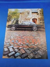 1981 CHRYSLER CORODOBA CAR ADVERTISING SALES DEALER BROCHURE OPTIONS FEATURES