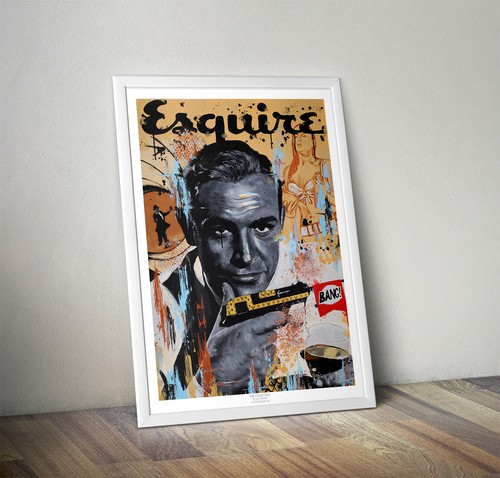 James Bond Sean Connery print - 007 gift Movie Wall Art Artwork poster decor - Picture 7 of 10