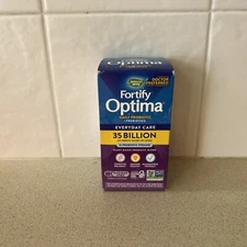 Nature’s Way Fortify Optima Daily Probiotic 35 Billion 15 Strains 60 Ct Ex 12/23