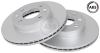 2X Bremsscheibe A.B.S. 17549 2 Bremsscheiben Vorderachse Vorne FüR Hyundai