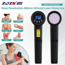 10W 808nm Infrared LLLT Laser Therapy for Neck Pain Fibromyalgia Joint Stiffness