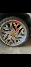 Rucci 26 Inch Rims Set Of 4 Chrome And Gold Detail