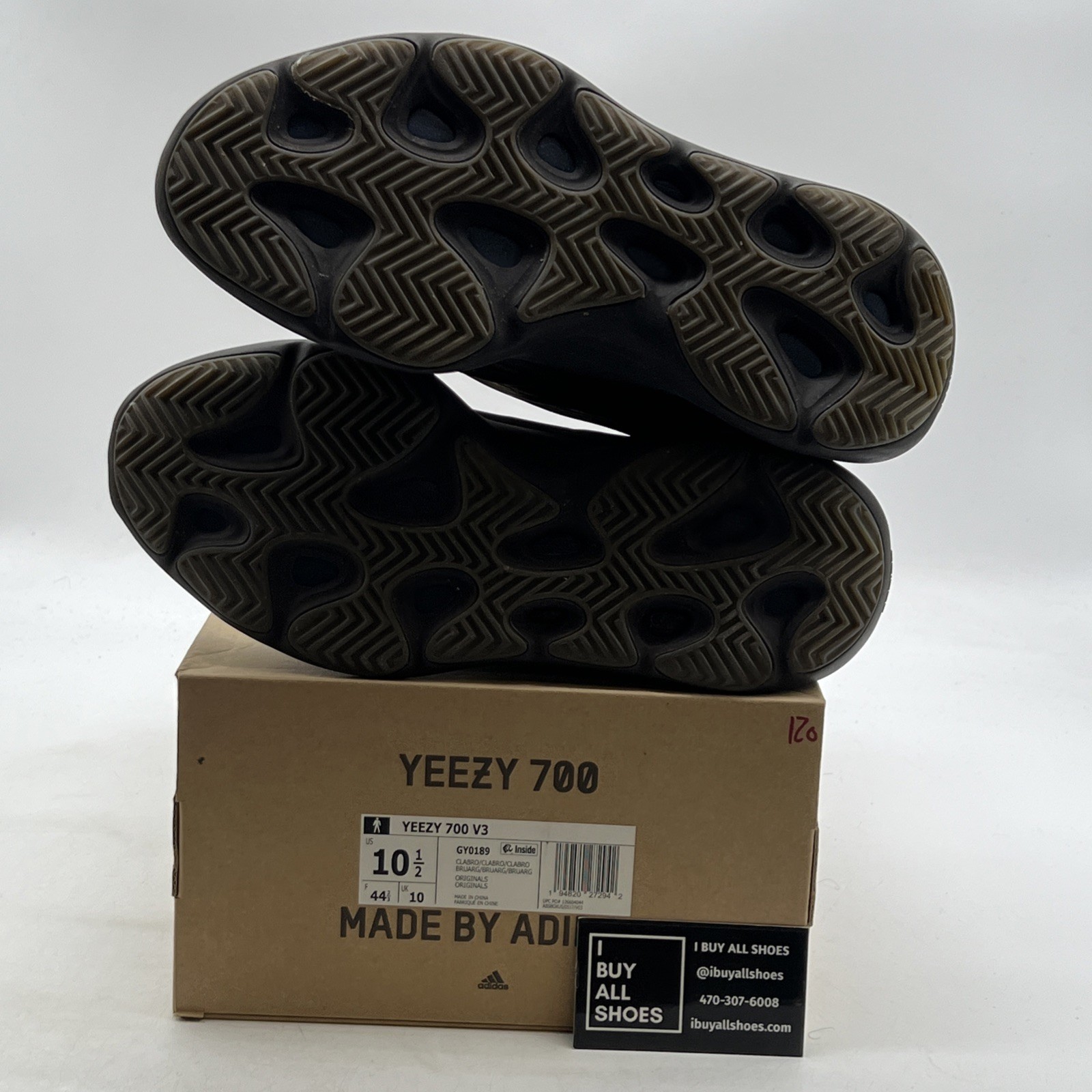 Size 10.5 - Adidas Yeezy 700 V3 Clay Brown (GY0189) thumbnail 8