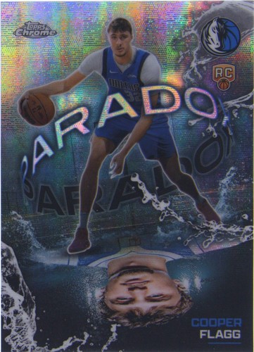 2025-26 Topps Chrome - Fanatical Cooper Flagg #FAN-21 (RC) Dallas 