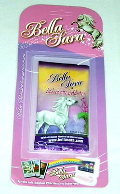 Bella Sara 1 Blister Pack Booster Zauberhafte Gefährten  Deutsch Amigo OVP Nr 1