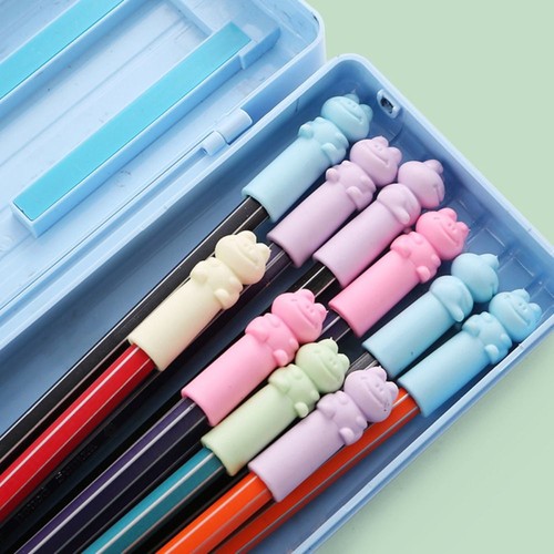 10PCS Correction Stationery Pencil Nib Protective Cap School Office Supplies - Picture 9 of 16