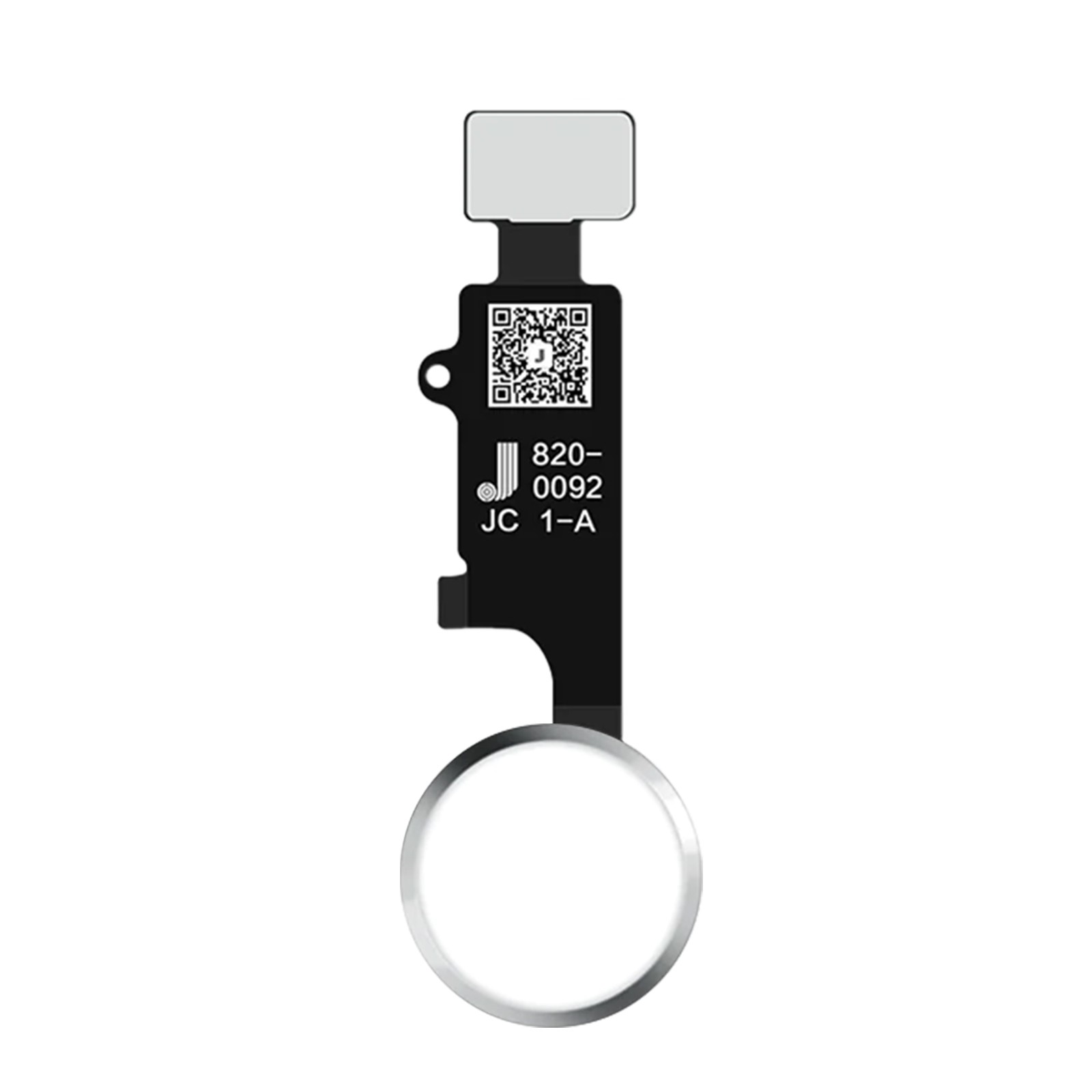 Bouton Home 3D Argent pour iPhone 7, 8 et SE 2020 - Pièce de Remplacement Clappio