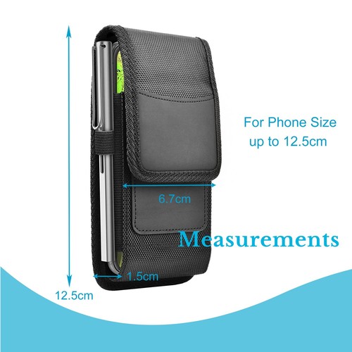 Handytasche mit Gürtelclip für Sony Xperia XZ / XZs Praktische Schutzhülle mit - Bild 4 von 8