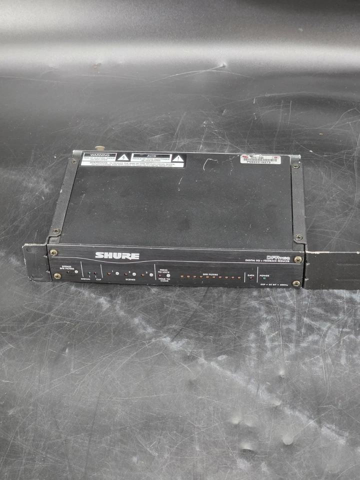 Shure DFR11EQ Digital EQ Feedback Reducer + Rack Mount - Image 3 of 4
