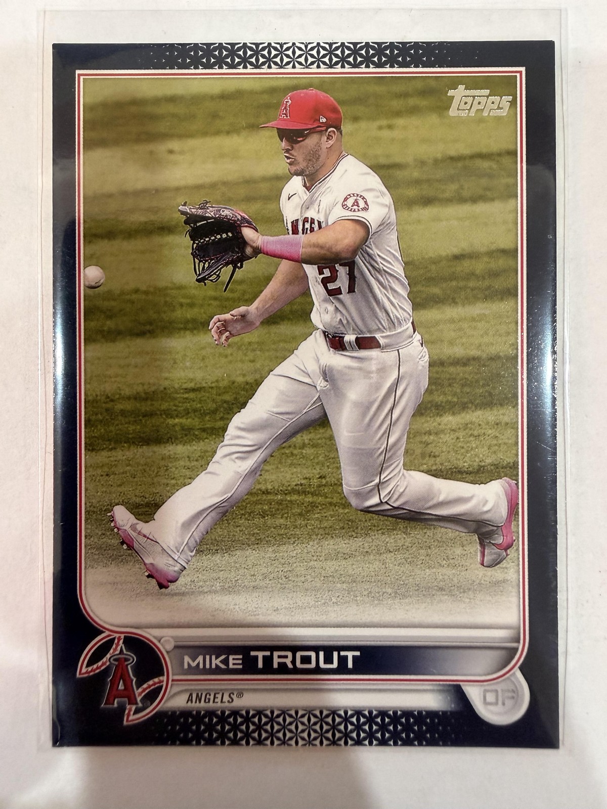 2022 Topps #27 Mike Trout Royal Blue