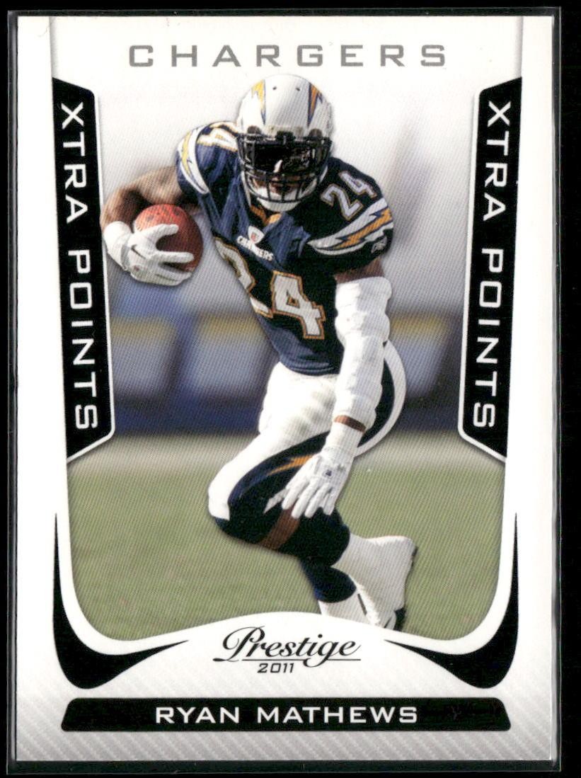 2011 Panini Prestige #166 Ryan Mathews Xtra Points Black #/10