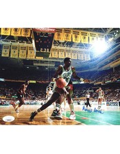 Robert Parish signed 8x10 Photo Boston Celtics Basketball JSA Authentication