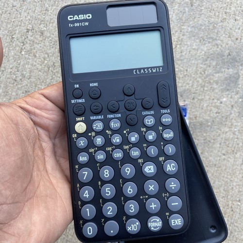 Casio ClassWiz FX-991CW Scientific Calculator, Black Tested With Cover - Picture 6 of 7
