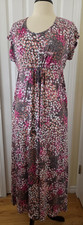 Carole Hochman Women's M Heavenly Soft Sleepwear Maxi Nightgown b21