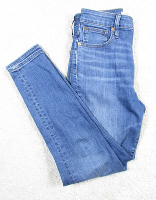 Madewell Curvy High Rise Skinny Crop Womens Denim Jeans Size 26