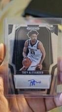2024-25 Panini Prizm Black - Rookie Signatures Trey Alexander #RS-ALX (AU, RC)