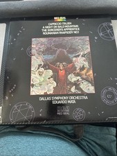 Eduardo Mata Dallas Symphony LP Vinyl Capriccio Italien 1982 RCA Red Seal