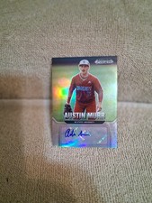 2022 Panini Prizm Draft Picks - Autographs Austin Murr #AU-AU (AU, RC)