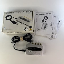 Behringer U-Control UCA202 USB Audio Interface Ultra-Low Latency 2 In/2 Out