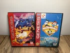 Sega Genesis Game Lot Animaniacs Disney Aladdin In Box Tested Working ￼