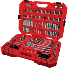 Socket Set 159 Piece Socket Wrench Set Mechanics Tools 1/4-in., 3/8-in.1/2-in
